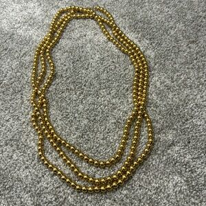 Vintage Monet Extra Long Length Necklace